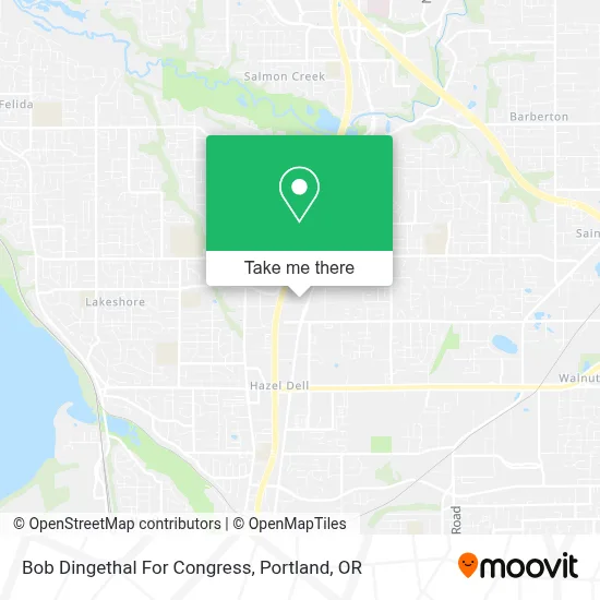 Bob Dingethal For Congress map