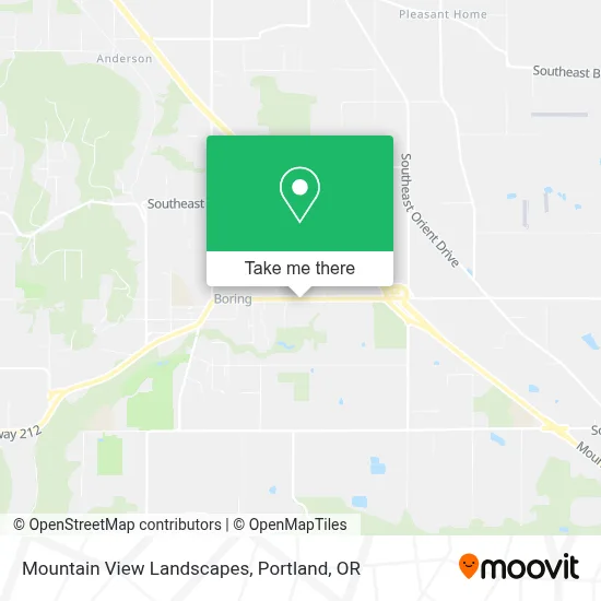 Mountain View Landscapes map