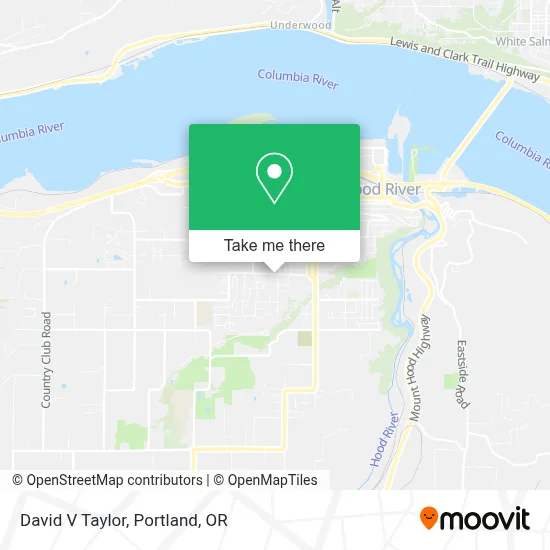 David V Taylor map