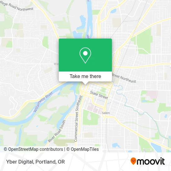 Yber Digital map