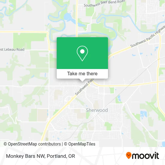 Monkey Bars NW map