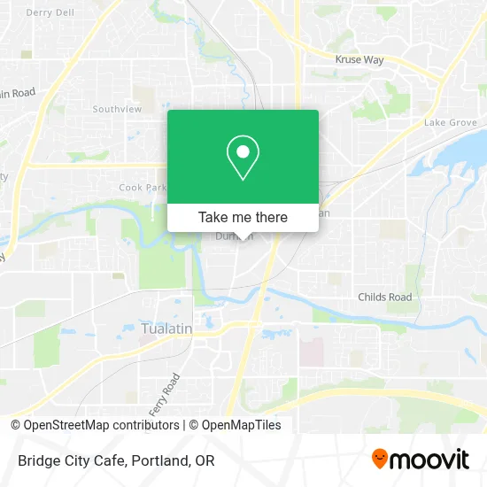 Bridge City Cafe map