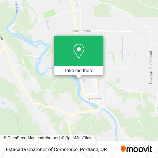 Estacada Chamber of Commerce map