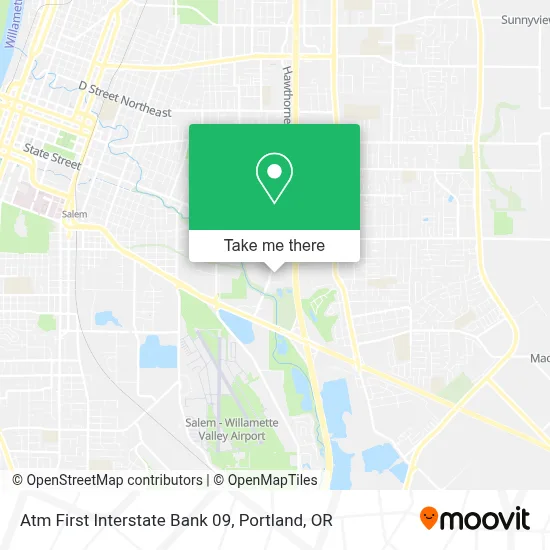 Atm First Interstate Bank 09 map