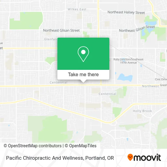 Pacific Chiropractic And Wellness map