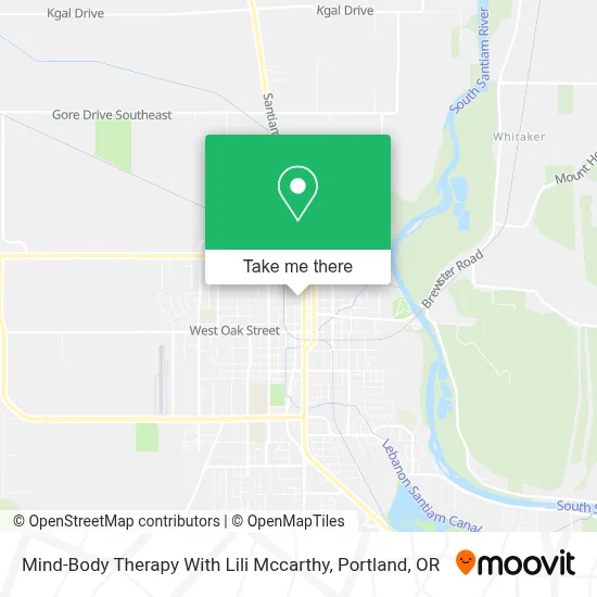 Mind-Body Therapy With Lili Mccarthy map