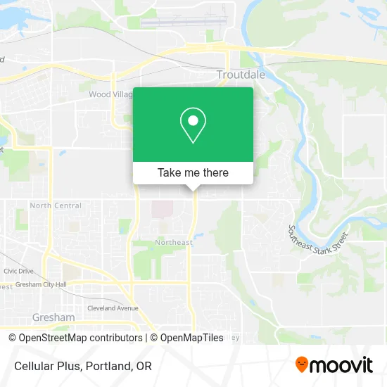 Cellular Plus map