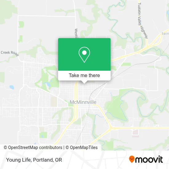 Young Life map