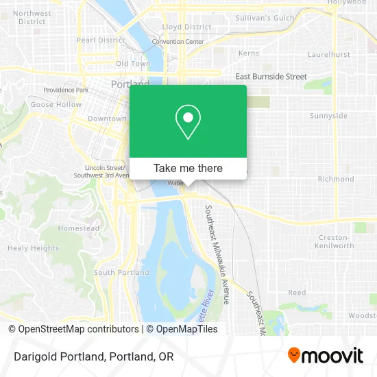 Darigold Portland map