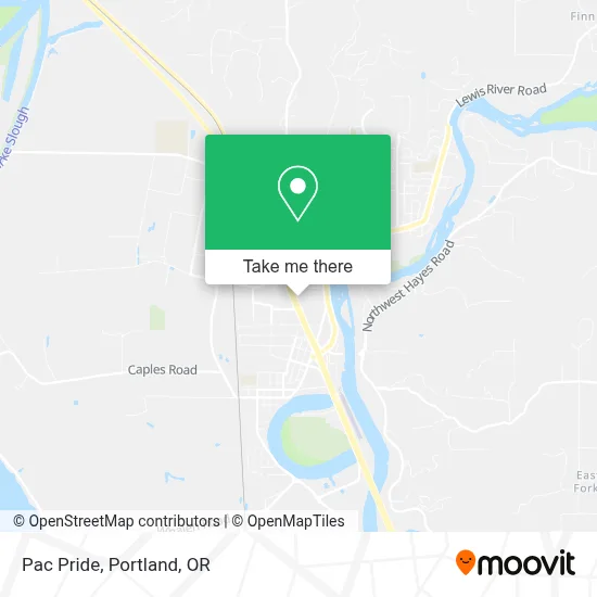 Pac Pride map