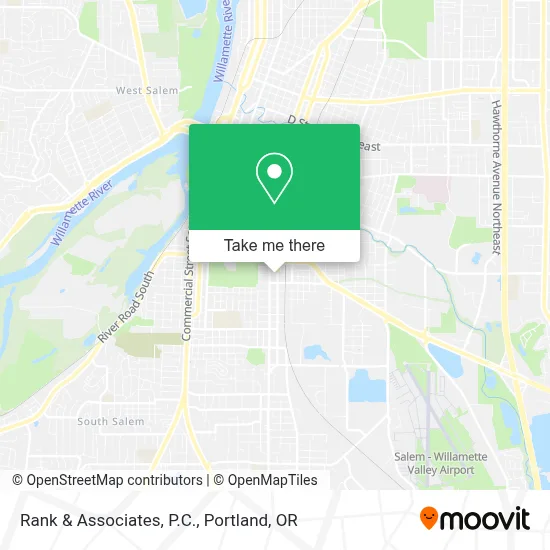 Rank & Associates, P.C. map