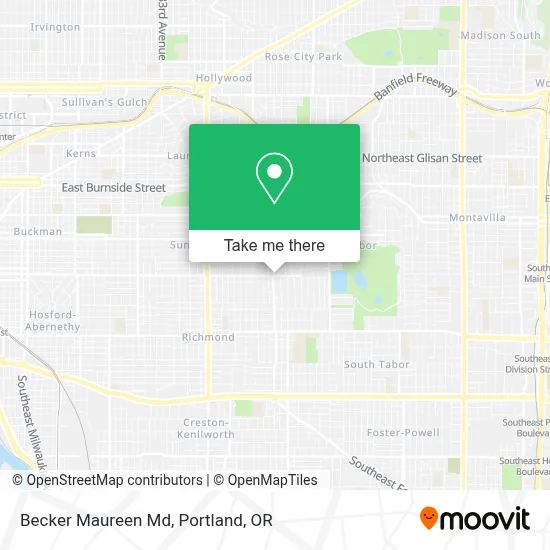 Becker Maureen Md map