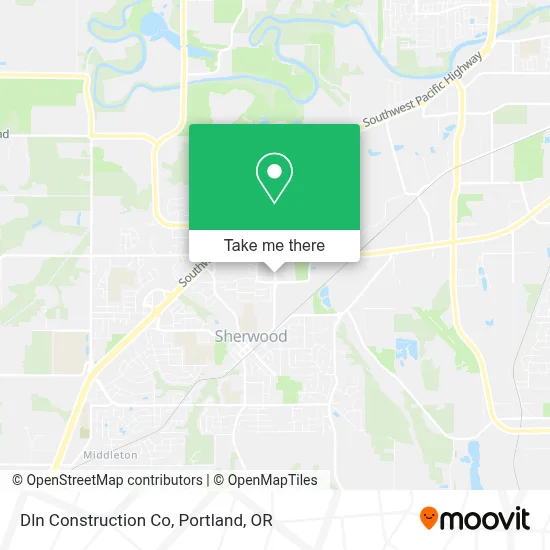Dln Construction Co map