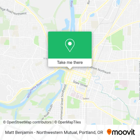 Matt Benjamin - Northwestern Mutual map