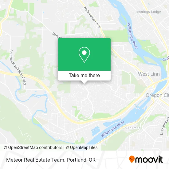 Meteor Real Estate Team map