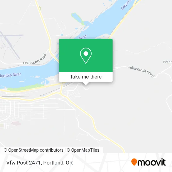 Vfw Post 2471 map