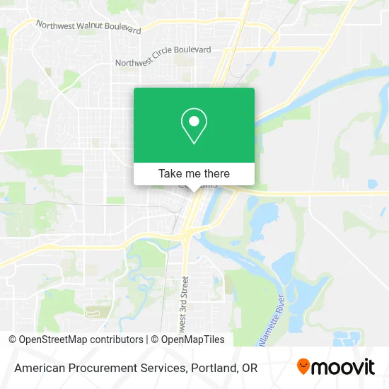 American Procurement Services map