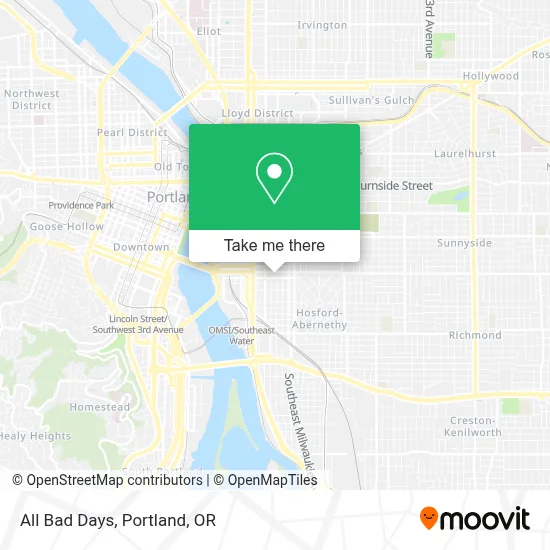 All Bad Days map