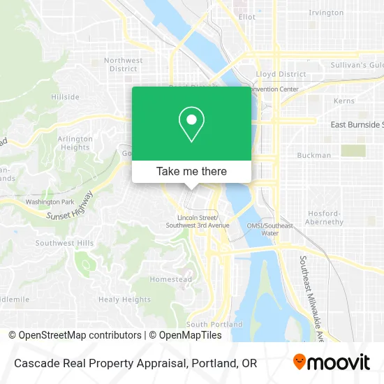 Cascade Real Property Appraisal map