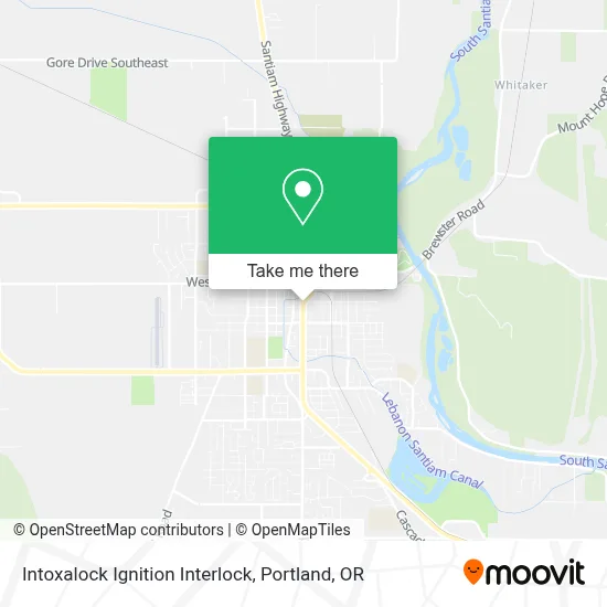 Intoxalock Ignition Interlock map