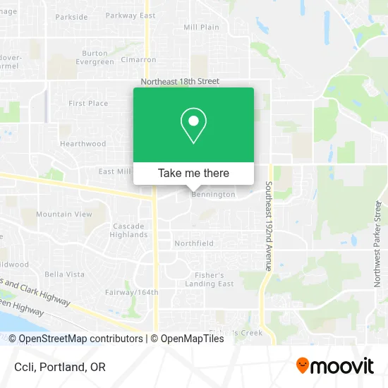 Ccli map