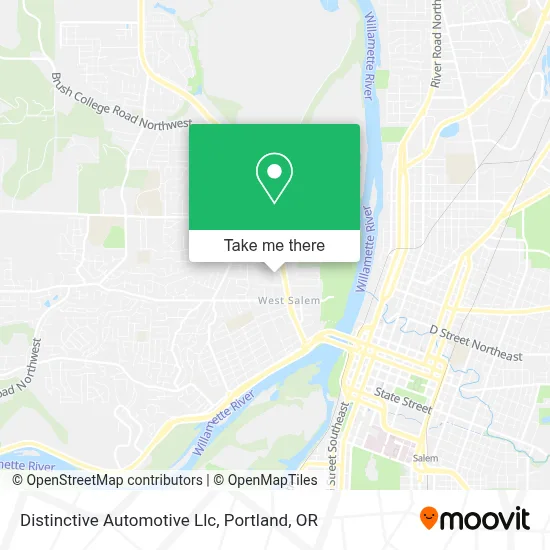Distinctive Automotive Llc map