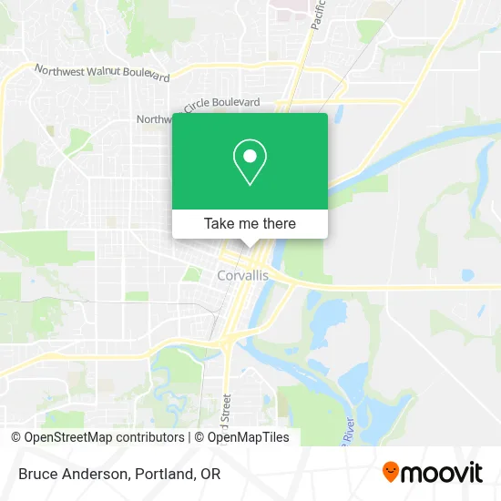 Bruce Anderson map