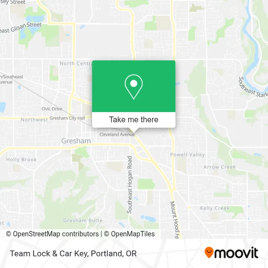Team Lock & Car Key map