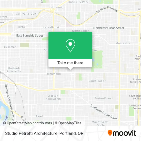 Studio Petretti Architecture map