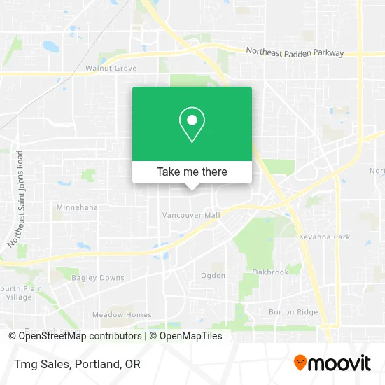 Tmg Sales map