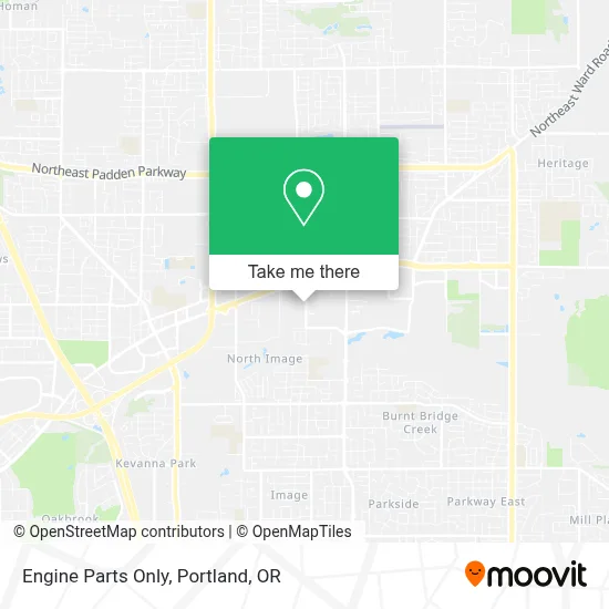 Engine Parts Only map