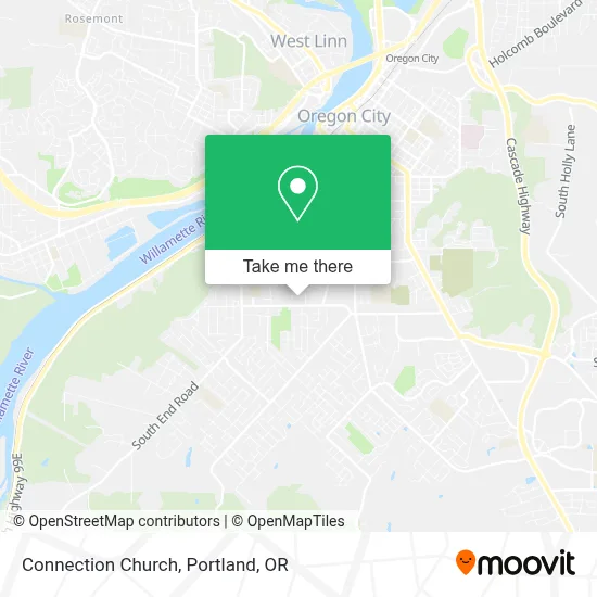 Connection Church map