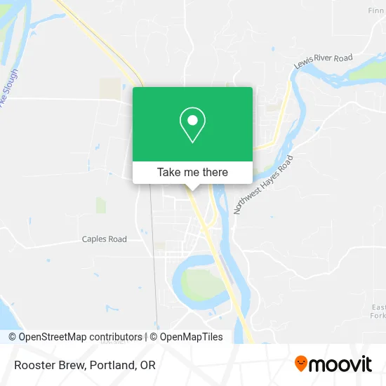 Rooster Brew map