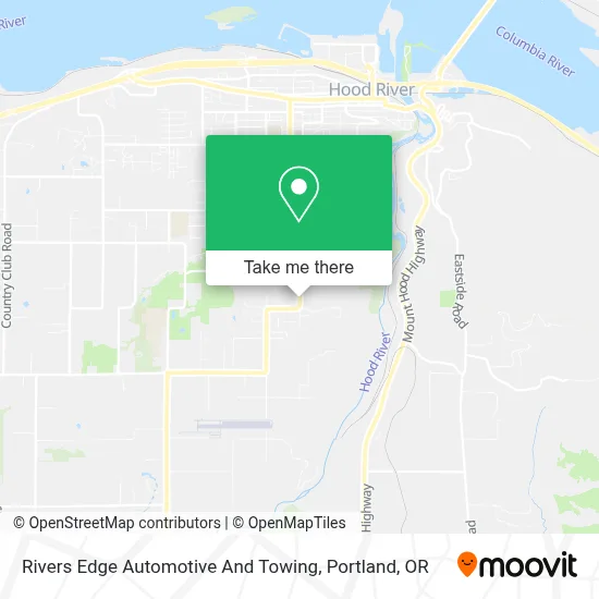 Rivers Edge Automotive And Towing map