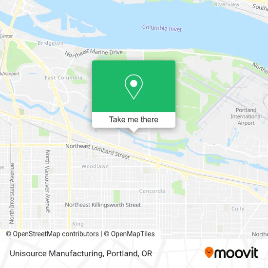Unisource Manufacturing map