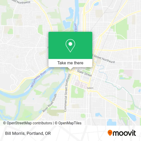 Bill Morris map