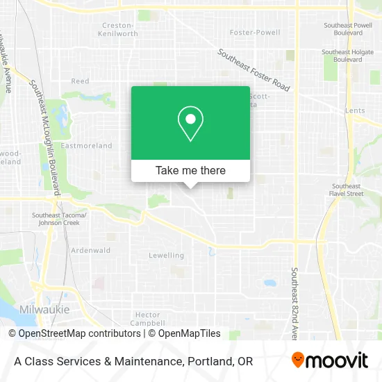 A Class Services & Maintenance map