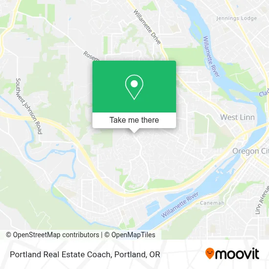 Portland Real Estate Coach map