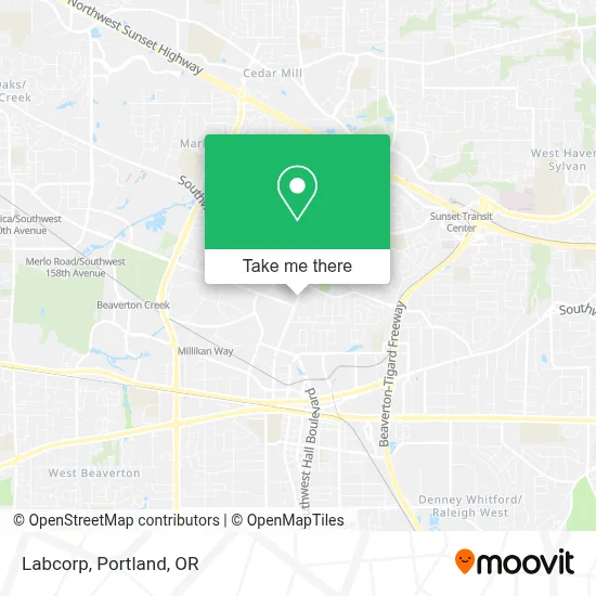 Labcorp map