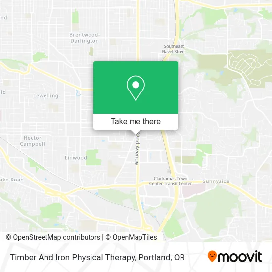 Timber And Iron Physical Therapy map