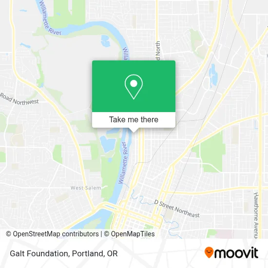 Galt Foundation map