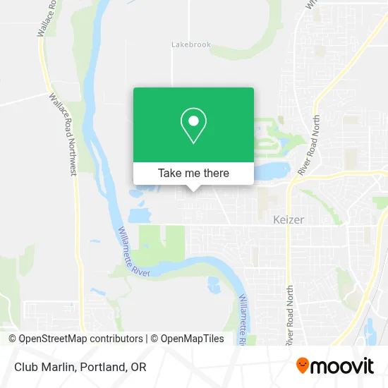 Club Marlin map