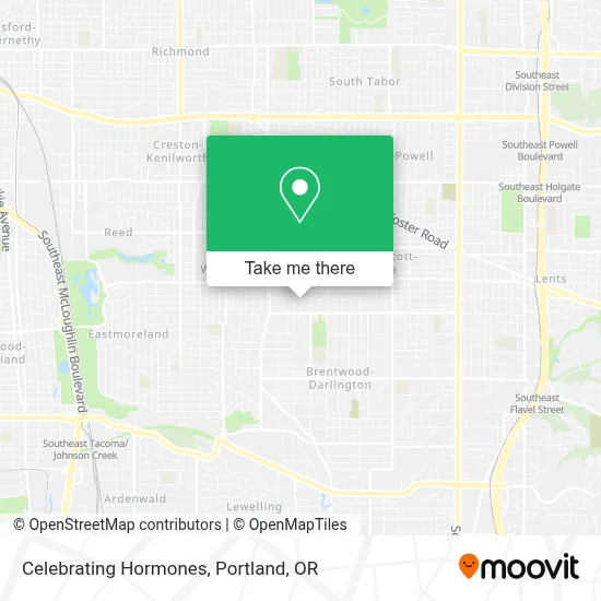 Celebrating Hormones map