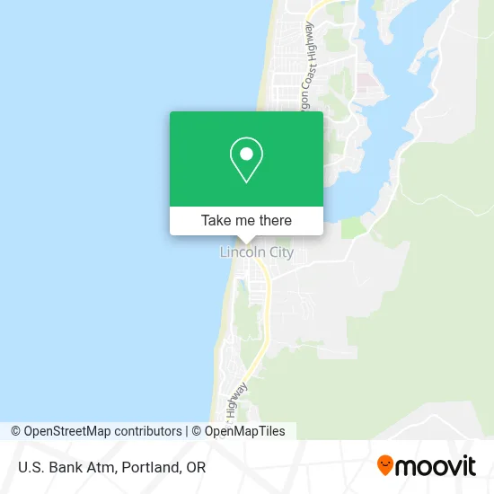 U.S. Bank Atm map