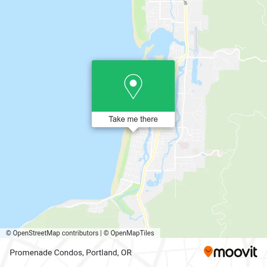 Promenade Condos map