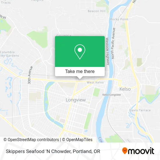 Skippers Seafood 'N Chowder map