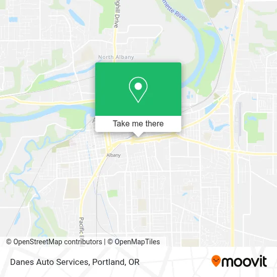 Danes Auto Services map