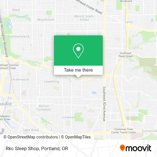 Rkc Sleep Shop map