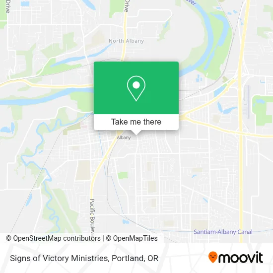Signs of Victory Ministries map