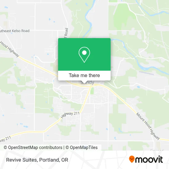 Revive Suites map